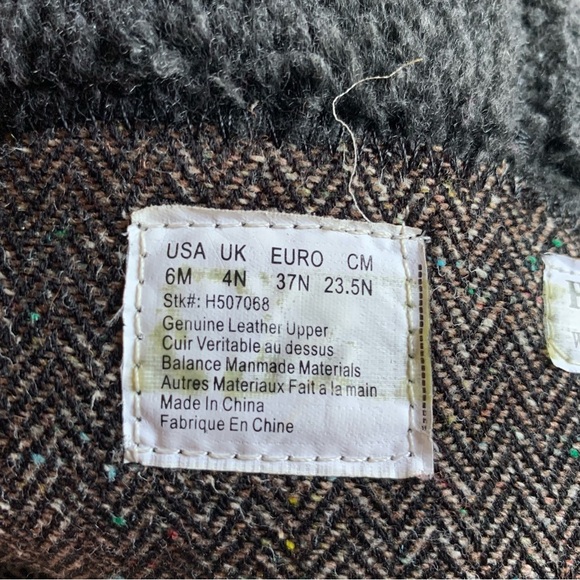 Hush Puppies Black Heeled Boots Ladies Size 6m - Picture 7 of 9